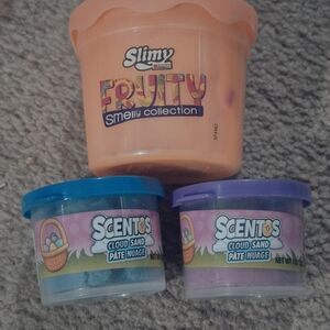 Slimy Fruity Smelly Collection Orange Sensory Putty - Scented Bath Play